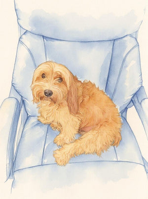 Soft Watercolor style sample — a real output from our AI art pipeline
